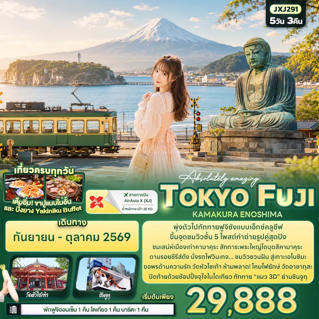 Absolutely amazing TOKYO FUJI KAMAKURA ENOSHIMA