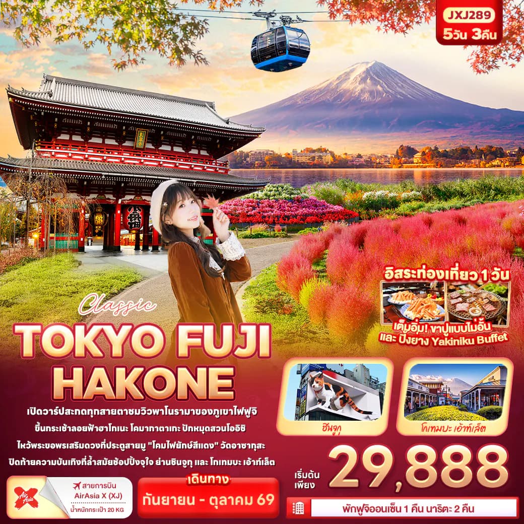 Classic TOKYO FUJI HAKONE